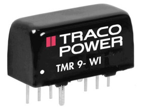 Przetwornica DC-DC, 9W, Uwe 18 → 75 V DC, Uwy 24V dc, Iwy 375mA, TRACOPOWER