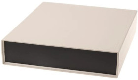 Obudowa urządzeń elektronicznych, ABS, biała, 291 x 264 x 60mm, RS PRO