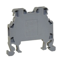 Złączka uniwersalna śrubowa MRK 4mm2 szara, wąska, T0-0912-1010142