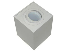 Oprawa sufitowa Siroco White ruchoma prostokąt alu