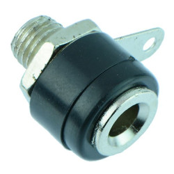 Black 4mm Insulated Test Socket