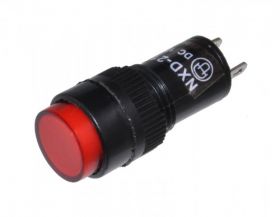 KONTROLKA LED FI 12 12V CZERWONA