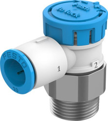 Zawór kontrolny pneumatyczny Exhaust Air One Way Flow Control z przełącznikiem pokrętnym R 1/8 Festo 1/8in