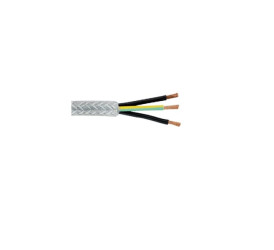 Control Cable liczba żył 3 1.5 mm² Ekranowany RS PRO 16 A średnica zew 10.9mm Przezroczysty