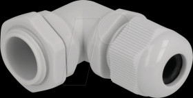 60297 Cable Gland 90° angled PG11 gy
