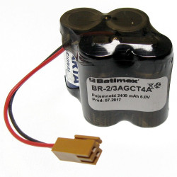 Bateria 6V 2400mAh BR2/3AGCT4 bateria litowa w pakiecie