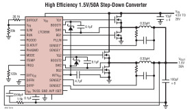 2-Phase Synchronous Step-Down DC/DC Controller with Diffamp