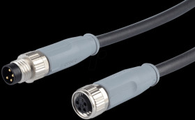 42-10163 SAL M8x1, 5-pol, 1,5 m, connector