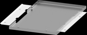Bottom plate, steel, (W x H x D) 400 x 1 x 400 mm, 8PQ2304-6BA11