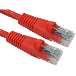 Kabel Ethernet Cat6 długość 0.5m Z zakończeniem RS PRO PVC l. żył: 8 średnica 5.4mm