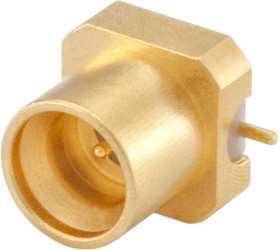 Złącze PCB Montaż powierzchniowy Męski 50Ω Lutowane