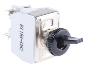 Przełącznik Wł.-wył. średnica wycięcia 12.5mm DPST APEM Montaż panelowy długość przełącznika 13.5mm