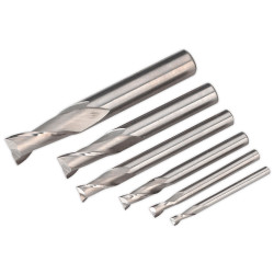 Sealey SM2503EMSET Hss End Mill Set Mt2 Ø3-10mm