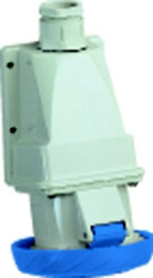 Gniazdo PratiKa - śruby - pod kątem - 16A - 2p+E - 200...250 V AC - ścienne PKF16W723