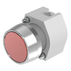 Element wykonawczy przycisku, Siłownik, do uzytku z: Urządzenia przełączające, Szary, 29, Utrzymane