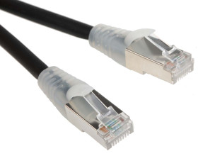 Kabel Ethernet Cat6 długość 10m Z zakończeniem RS PRO LSZH średnica 6mm