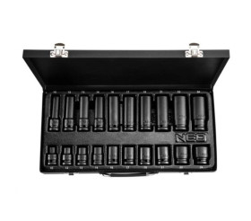 Klucz pneumatyczny 1/2 cala 675Nm + nasadki udarowe 10-24mm w walizce 84-250+G