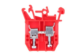 Złączka szynowa 2-przewodowa 10 mm2 czerwony ZUG-G10 A11-0207