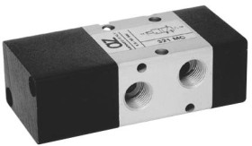Zawór rozdzielający pneumatyczny 3/2 G 1/8 NC normalnie zamknięty, monostabilny, AZ Pneumatica