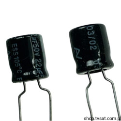 22UF-50V-AV 22uF 50V Electrolytic 5.5x8mm Radial RADIAL ARCOTRONIC