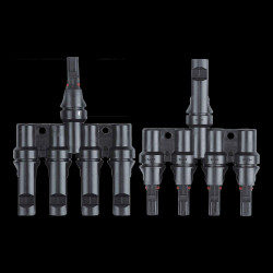 Rozdzielacz 4xMC4. Typ T. do paneli fotowoltaicznych OR-PV-13611