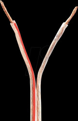 CAGW1500TR1000 Nedis Speaker Cable | 2x 1.50 mm² | CCA | 100.0 m | Round | PVC