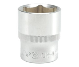 NASADKA KRÓTKA 6-KĄTNA CHROMOWANA 1/2 24MM