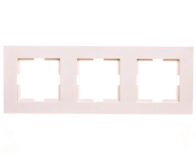 Karre Ramka 3-Krotna, Kolor Krem / 90960272