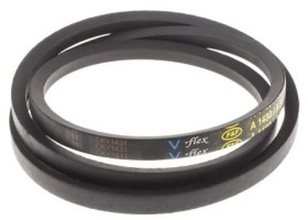 Pas napędowy, profil A, materiał: PET, guma, 13mm x 8mm x 1.4m, RS PRO