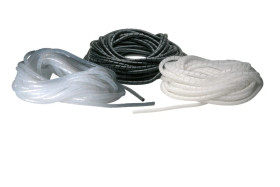 Wężyk ochronny spiralny P 3 mm 5 mm transparentny /25m/ ECP03