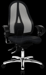 ST19UG20 Topstar Sitness 15 office chair, black