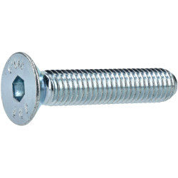 R-TECH 337404 M8 X 40 Hex Socket Countersunk Screws Steel BZP - Pack Of 50