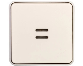 PLEXO55 Łącznik schodowy z podświetlaniem biały/ecru 069613