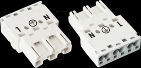 770-233 WINSTA® MIDI plug, 3-pin, without strain relief