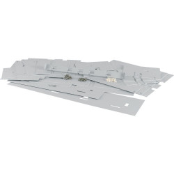 Zestaw akcesoriów Przegrody 178074 XPIX40BV3PN Plastik Pasek magistrali