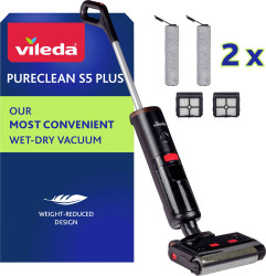 Odkurzacz do pracy na sucho i mokro Vileda PureClean S5 Plus 178236 1 szt.