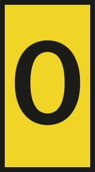 Etykieta kablowa HellermannTyton CWMS-O-260-YE-260-YE 592-11015, 1800 szt.