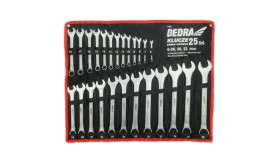 Komplet Kluczy Płasko-Oczkowych 25-Sztuk 6-32Mm