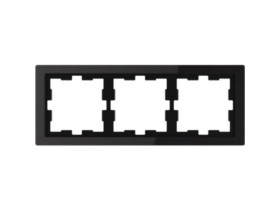 MERTEN D-Life Ramka 3 potrójna czerń onyksowy MTN4030-6503 SCHNEIDER ELECTRIC