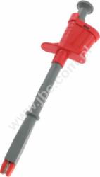 6009-IEC-RT Chwytak krokodyl. z gn.4mm, L=155, 20A, czerwony, ELECTRO-PJP, 6009IECRT, 6009-IECR