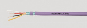Przewód E-BUS/KNX 2x2x0,8 do syst. autom. przem. bezhalogenowy FRNC fioletowy Dca 80826 /bębnowy/