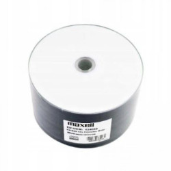 PŁYTA CD-R 80 (50 sztuk) DO NADRUKU ATRAMENTOWEGO MAXELL / 624043.00.AS