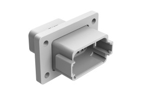 Złącze samochodowe 12-pinowe Amphenol Industrial 2-rzędowe Żeński 13A AT Montaż na panelu Złącze samochodowe