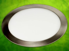 Panel led okragły Round 15W 230V srebrny DW