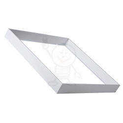 Ramka do paneli 60x60x6.5cm biała intelight Aura