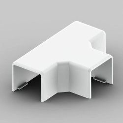 Pokrywa odgałęźna bezhalogenowa dla kanałów LHD 20X20HF biała 8624HF_HB