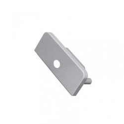 Zaślepka do profil Surface14 srebrna gen2 z otworem a2970040 /1szt/