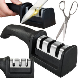 Ostrzałka do noży nożyczek Trójfazowa