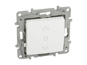 NILOE/NILOE SELECTION Wyłącznik roletowy biały 764511 LEGRAND