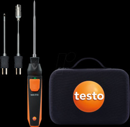 0563 5915 Thermometer testo 915i Set, Smart Probe, with four probes